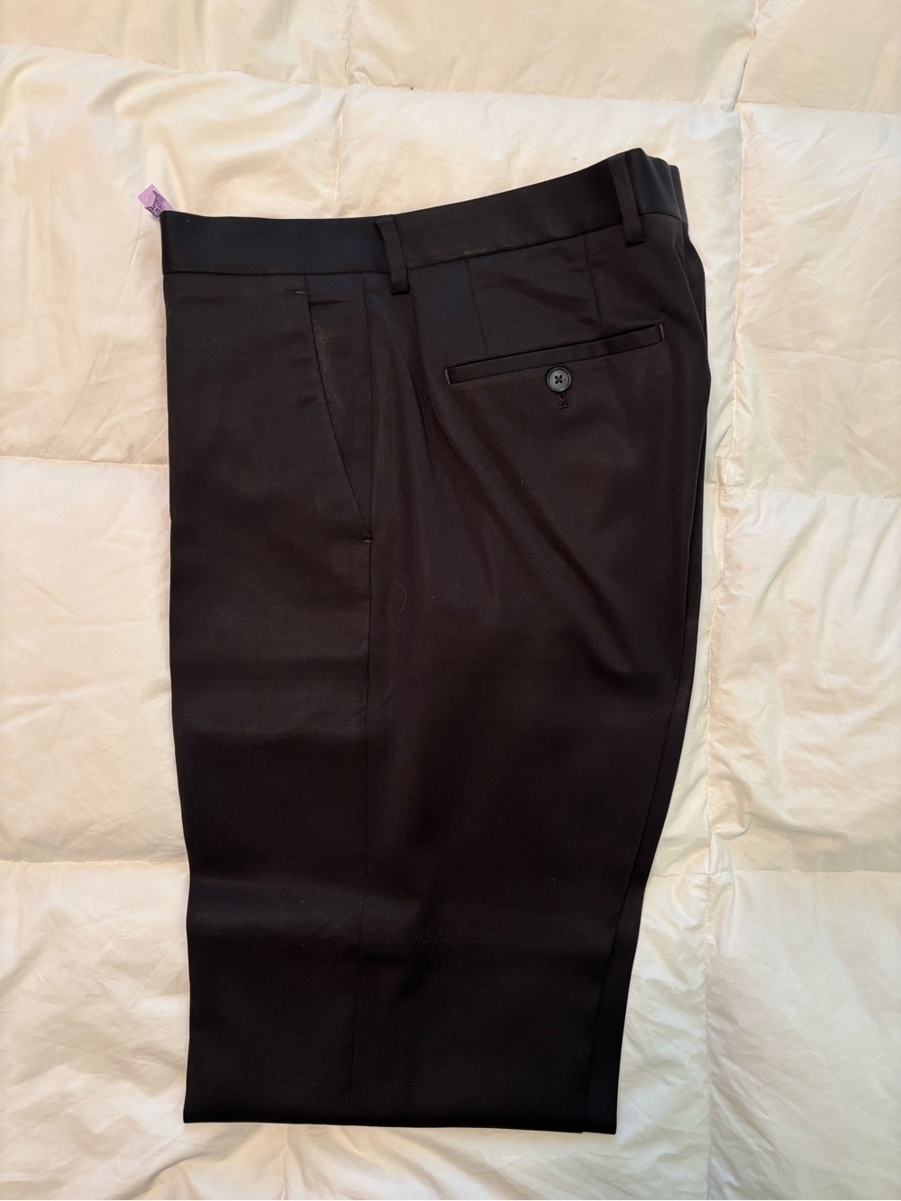 Express Men's Black Dress Pants - Classic Tailored Fit